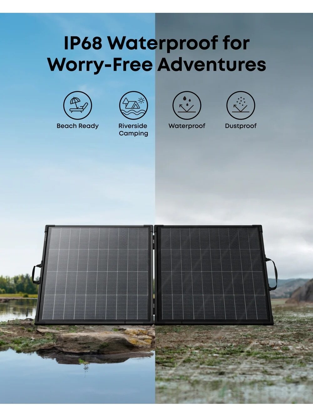 200 | Anker Solix | SOLIX PS200 | Bifacial Portable Solar Panel 5 200 | Anker Solix | SOLIX PS200 | Bifacial Portable Solar Panel 5