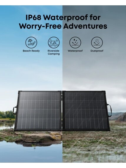 200 | Anker Solix | SOLIX PS200 | Bifacial Portable Solar Panel 5