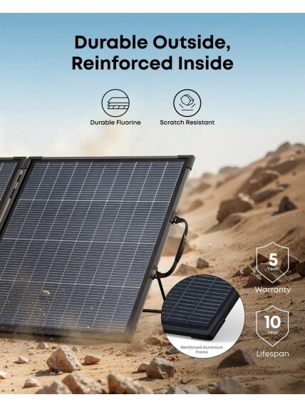 200 | Anker Solix | SOLIX PS200 | Bifacial Portable Solar Panel 6
