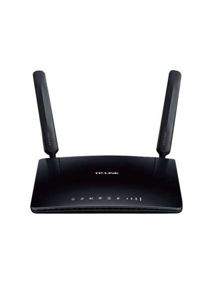 4G LTE Router | TL-MR6400 | 802.11n | 300 Mbit/s | 10/100 Mbit/s | Ethernet LAN (RJ-45) ports 3 | Mesh Support No | MU-MiMO No | 4G | Antenna type 2xExternal | No USB 1 4G LTE Router | TL-MR6400 | 802.11n | 300 Mbit/s | 10/100 Mbit/s | Ethernet LAN (RJ-45) ports 3 | Mesh Support No | MU-MiMO No | 4G | Antenna type 2xExternal | No USB 1