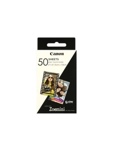 50 sheets | ZP-2030 | Photo Paper | White | 5 x 7.6 cm