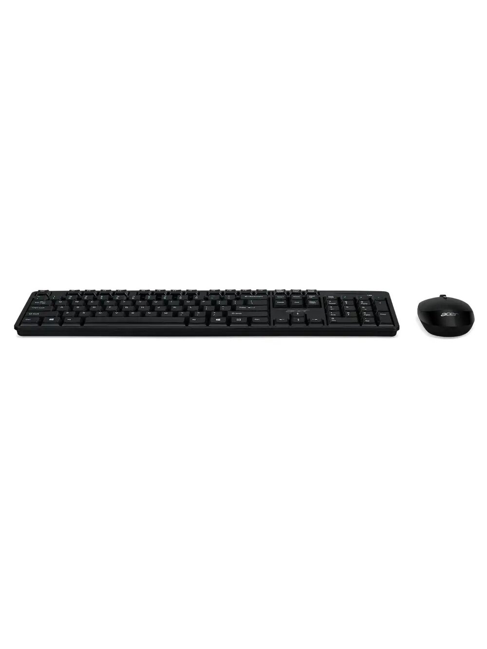 Acer Keyboard and Mouse AAK410 (Retail Pack) | Keyboard and Mouse Set | Wireless | US | Black Acer Keyboard and Mouse AAK410 (Retail Pack) | Keyboard and Mouse Set | Wireless | US | Black