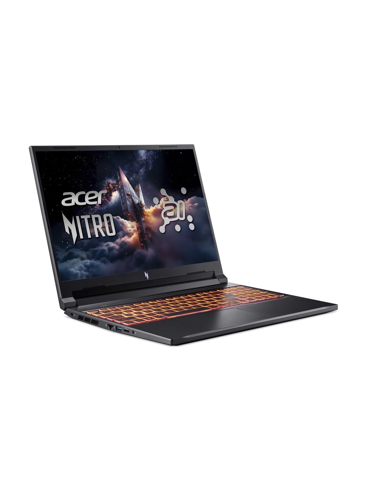 Acer | Nitro V 16 AI ANV16-42-R0W6 | Shale Black | 16 " | IPS | WUXGA | 1920 x 1200 pixels | AMD Ryzen 7 | 260 | 32 GB | DDR5 | Solid-state drive capacity 1000 GB | NVIDIA GeForce RTX 5070 | GDDR7 | 8 GB | Windows 11 Home | 802.11ax | Bluetooth version 5. 3