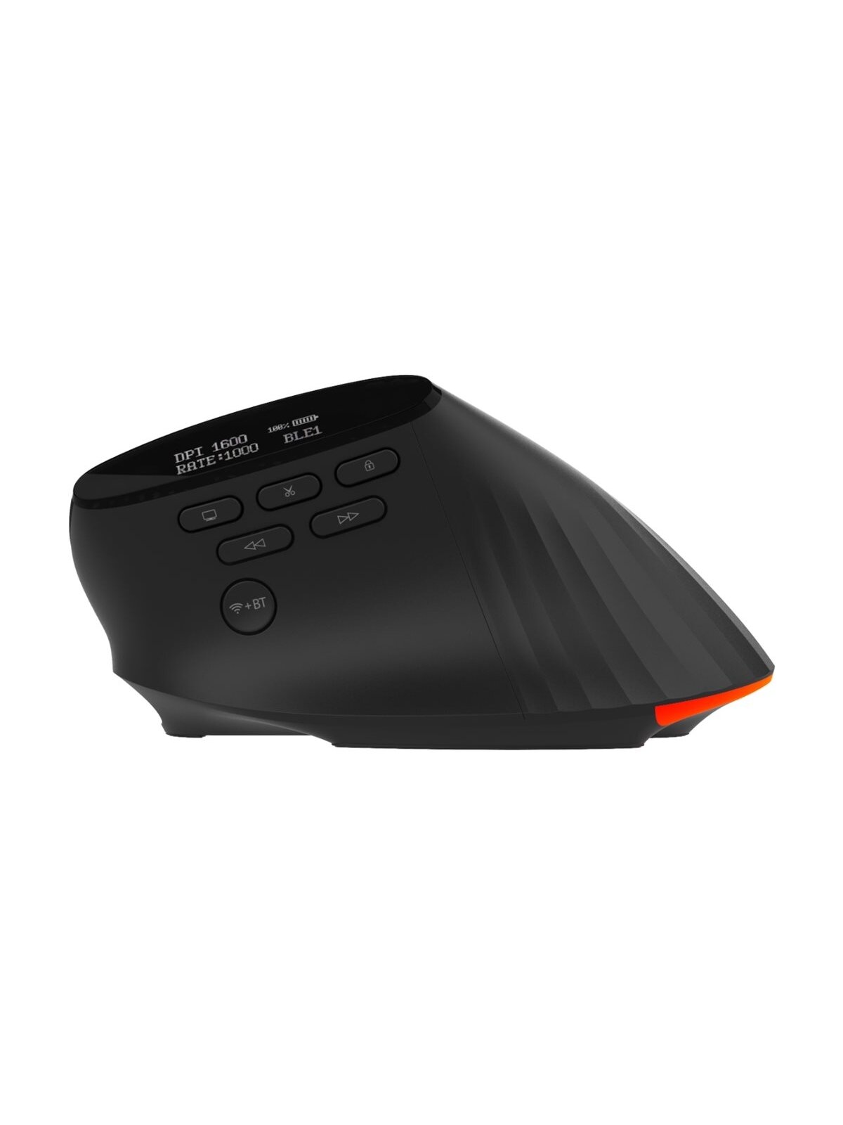 Acer Smart Fit Vertical Mouse, Retail pack | Wireless | Bluetooth | Black 5 Acer Smart Fit Vertical Mouse, Retail pack | Wireless | Bluetooth | Black 5