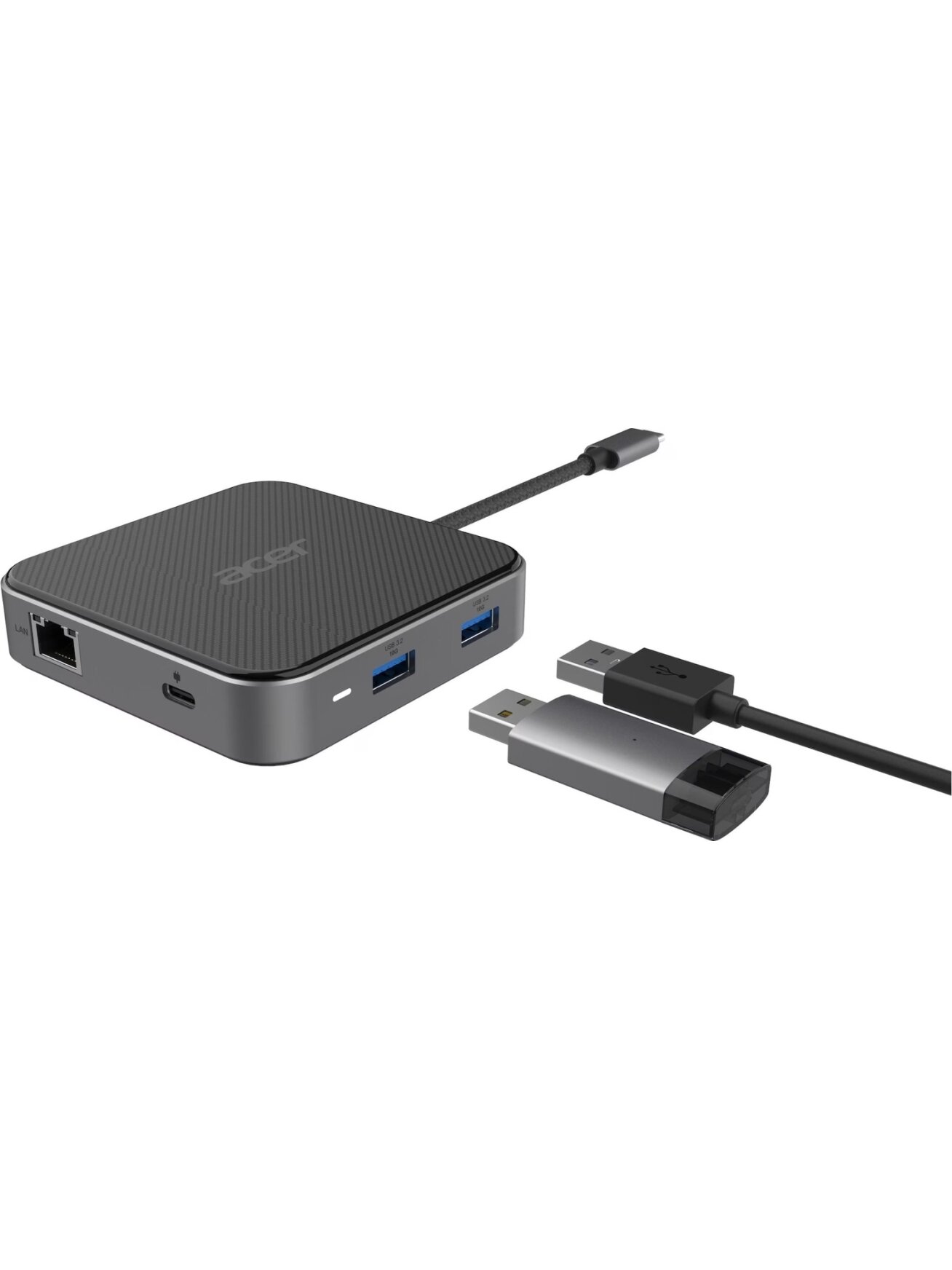 Acer 7-in-1 USB Type-C Dock | Ethernet LAN (RJ-45) ports 1 | DisplayPorts quantity 1 | HDMI ports quantity 1 2 Acer 7-in-1 USB Type-C Dock | Ethernet LAN (RJ-45) ports 1 | DisplayPorts quantity 1 | HDMI ports quantity 1 2