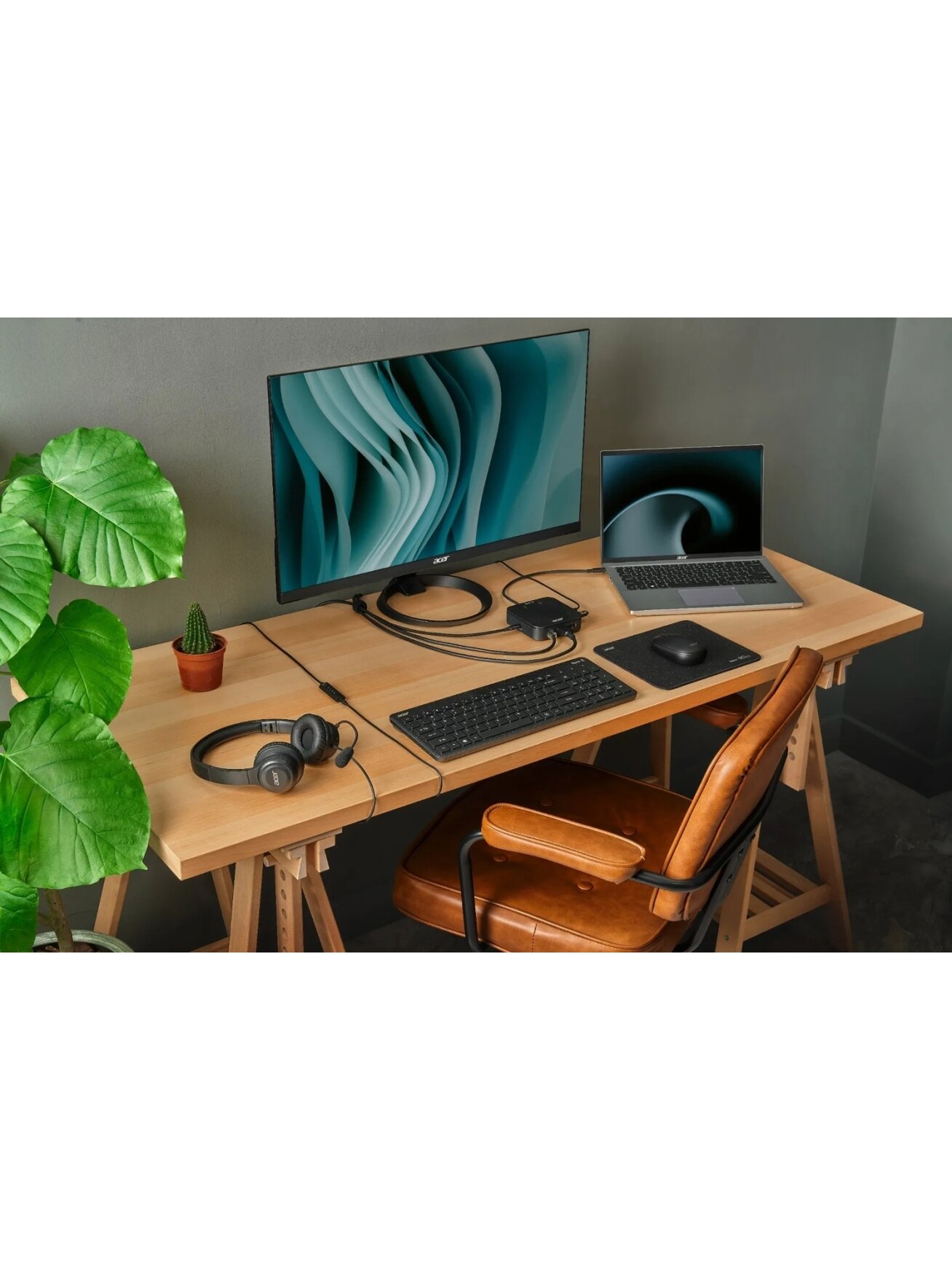 Acer Office Headset | Built-in microphone | Wired | Black 5 Acer Office Headset | Built-in microphone | Wired | Black 5