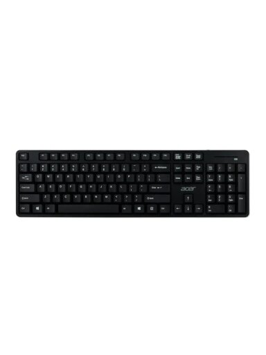 Acer Keyboard and Mouse AAK410 (Retail Pack) | Keyboard and Mouse Set | Wireless | US | Black