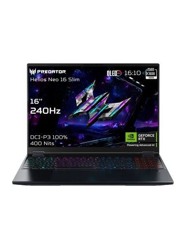 Acer | Predator Helios Neo 16S AI PHN16S-71-96S5 | Black | 16 " | OLED | WQXGA | 240 Hz | Intel Core Ultra 9 | 275HX | 32 GB | DDR5 | Solid-state drive capacity 1000 GB | NVIDIA GeForce RTX 5070 Ti | Windows 11 Home | Keyboard language English | Keyboard Acer | Predator Helios Neo 16S AI PHN16S-71-96S5 | Black | 16 " | OLED | WQXGA | 240 Hz | Intel Core Ultra 9 | 275HX | 32 GB | DDR5 | Solid-state drive capacity 1000 GB | NVIDIA GeForce RTX 5070 Ti | Windows 11 Home | Keyboard language English | Keyboard