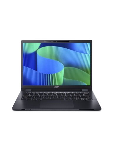 Acer | TravelMate TMP414-53-G2-TCO-585Q | Slate blue | 14 " | WUXGA | 1920 x 1200 pixels | Intel Core 5 | 120U | 16 GB | DDR5 | Solid-state drive capacity 256 GB | Intel Iris Xe Graphics | Windows 11 Pro | 4G | Keyboard language English | Keyboard backlit Acer | TravelMate TMP414-53-G2-TCO-585Q | Slate blue | 14 " | WUXGA | 1920 x 1200 pixels | Intel Core 5 | 120U | 16 GB | DDR5 | Solid-state drive capacity 256 GB | Intel Iris Xe Graphics | Windows 11 Pro | 4G | Keyboard language English | Keyboard backlit
