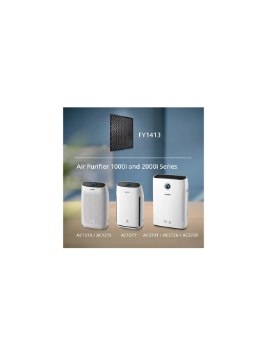 Activated carbon filter | FY1413/30 | For Philips 1000i and 2000i series 2-in-1 air purifiers and humidifiers: AC1214, AC1215, AC1217, AC2721, AC2726, AC2729