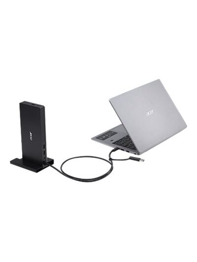 Acer USB TYPE-C Docking Station II - EU Power Cord, Black | Ethernet LAN (RJ-45) ports 1 | USB 3.0 (3.1 Gen 1) ports quantity 2 10