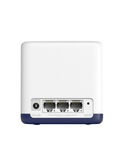 AC1900 Whole Home Mesh Wi-Fi System | Halo H50G (2-Pack) | 802.11ac | 600+1300 Mbit/s | Ethernet LAN (RJ-45) ports 3 | Mesh Support Yes | MU-MiMO Yes | No mobile broadband 3 AC1900 Whole Home Mesh Wi-Fi System | Halo H50G (2-Pack) | 802.11ac | 600+1300 Mbit/s | Ethernet LAN (RJ-45) ports 3 | Mesh Support Yes | MU-MiMO Yes | No mobile broadband 3