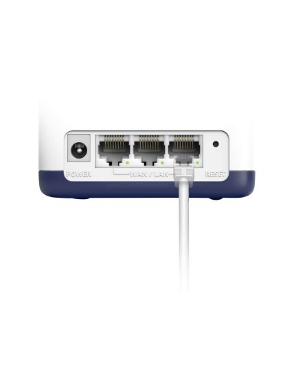 AC1900 Whole Home Mesh Wi-Fi System | Halo H50G (2-Pack) | 802.11ac | 600+1300 Mbit/s | Ethernet LAN (RJ-45) ports 3 | Mesh Support Yes | MU-MiMO Yes | No mobile broadband 4 AC1900 Whole Home Mesh Wi-Fi System | Halo H50G (2-Pack) | 802.11ac | 600+1300 Mbit/s | Ethernet LAN (RJ-45) ports 3 | Mesh Support Yes | MU-MiMO Yes | No mobile broadband 4