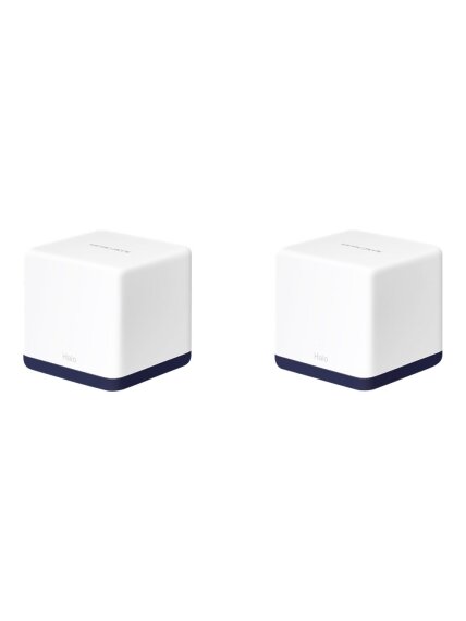 AC1900 Whole Home Mesh Wi-Fi System | Halo H50G (2-Pack) | 802.11ac | 600+1300 Mbit/s | Ethernet LAN (RJ-45) ports 3 | Mesh Support Yes | MU-MiMO Yes | No mobile broadband AC1900 Whole Home Mesh Wi-Fi System | Halo H50G (2-Pack) | 802.11ac | 600+1300 Mbit/s | Ethernet LAN (RJ-45) ports 3 | Mesh Support Yes | MU-MiMO Yes | No mobile broadband