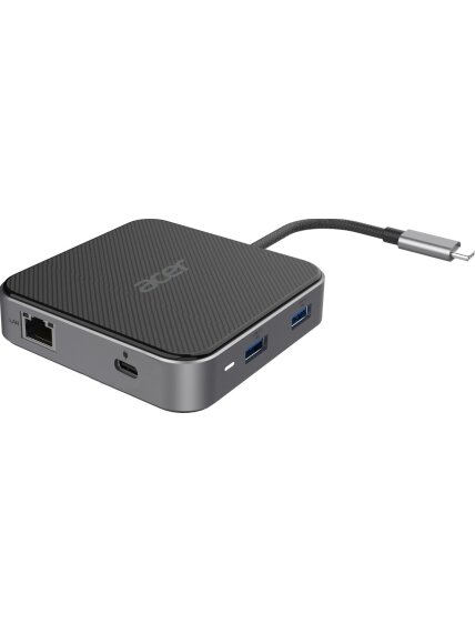 Acer 7-in-1 USB Type-C Dock | Ethernet LAN (RJ-45) ports 1 | DisplayPorts quantity 1 | HDMI ports quantity 1 1 Acer 7-in-1 USB Type-C Dock | Ethernet LAN (RJ-45) ports 1 | DisplayPorts quantity 1 | HDMI ports quantity 1 1
