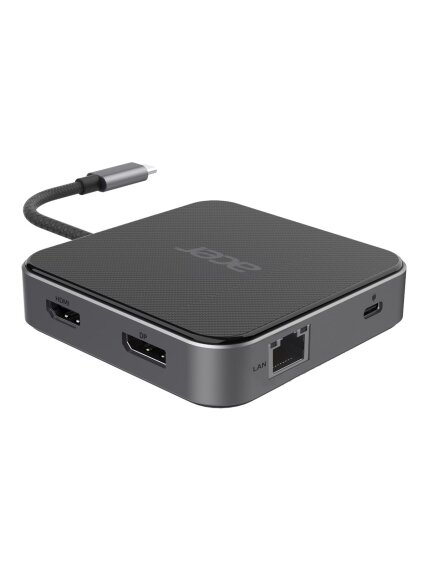 Acer 7-in-1 USB Type-C Dock | Ethernet LAN (RJ-45) ports 1 | DisplayPorts quantity 1 | HDMI ports quantity 1 Acer 7-in-1 USB Type-C Dock | Ethernet LAN (RJ-45) ports 1 | DisplayPorts quantity 1 | HDMI ports quantity 1