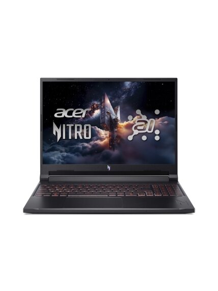 Acer | Nitro V 16 AI ANV16-42-R0W6 | Shale Black | 16 " | IPS | WUXGA | 1920 x 1200 pixels | AMD Ryzen 7 | 260 | 32 GB | DDR5 | Solid-state drive capacity 1000 GB | NVIDIA GeForce RTX 5070 | GDDR7 | 8 GB | Windows 11 Home | 802.11ax | Bluetooth version 5. 1