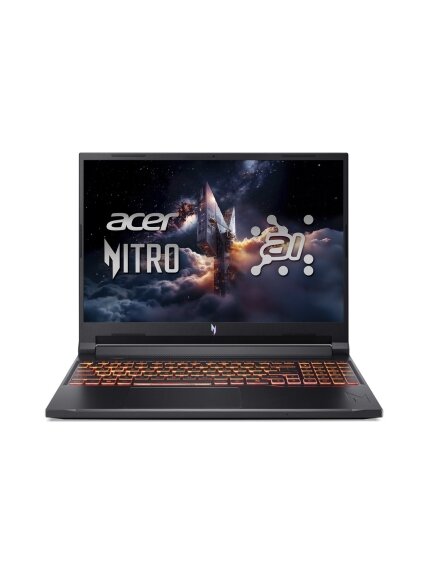 Acer | Nitro V 16 AI ANV16-42-R0W6 | Shale Black | 16 " | IPS | WUXGA | 1920 x 1200 pixels | AMD Ryzen 7 | 260 | 32 GB | DDR5 | Solid-state drive capacity 1000 GB | NVIDIA GeForce RTX 5070 | GDDR7 | 8 GB | Windows 11 Home | 802.11ax | Bluetooth version 5. 2 Acer | Nitro V 16 AI ANV16-42-R0W6 | Shale Black | 16 " | IPS | WUXGA | 1920 x 1200 pixels | AMD Ryzen 7 | 260 | 32 GB | DDR5 | Solid-state drive capacity 1000 GB | NVIDIA GeForce RTX 5070 | GDDR7 | 8 GB | Windows 11 Home | 802.11ax | Bluetooth version 5. 2
