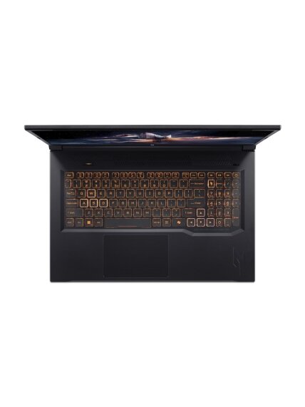 Acer | Nitro V 17 AI ANV17-41-R9XF | Obsidian Black | 17.3 " | IPS | QHD | 2560 x 1440 pixels | AMD Ryzen 7 | 260 | 32 GB | DDR5 | Solid-state drive capacity 1000 GB | NVIDIA GeForce RTX 5070 | GDDR7 | 8 GB | Windows 11 Home | 802.11ax | Bluetooth version 3