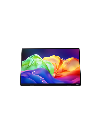 Acer PE160WUTsmiuux 40cm 15.6'' Portable OLED 120Hz Touch 16:10 1ms(GTG) HDMI 2xType-C MM Audio out HDR10 AdaptiveSync Calman Verified EU Si | Acer