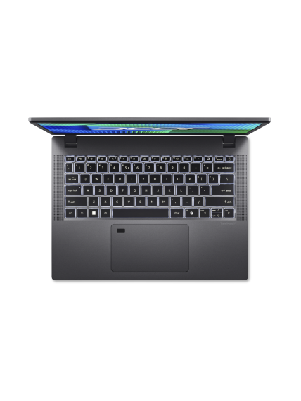 Acer TravelMate | TMP214-55-G2-TCO | Grey | 14 " | WUXGA | Intel Core 5 | 120U | 16 GB | Solid-state drive capacity 512 GB | Intel Iris Xe Graphics | Windows 11 Pro Education | Keyboard language Swedish | Keyboard backlit | Warranty 36 month(s) 4