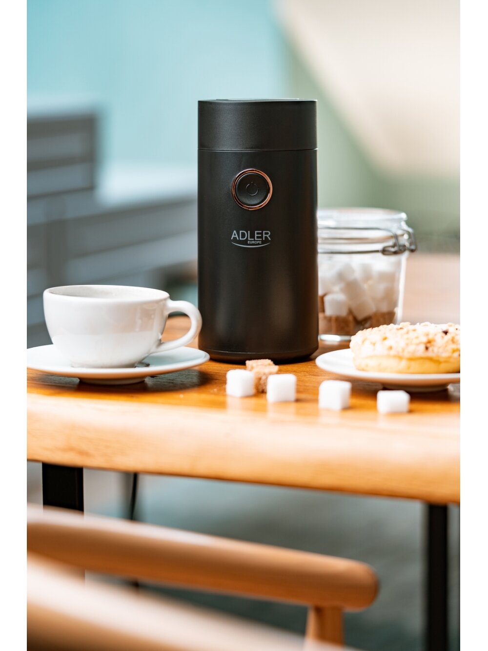 Adler | Coffee Mill | AD 4446bg | 150 W | Coffee beans capacity 75 g | Black 9