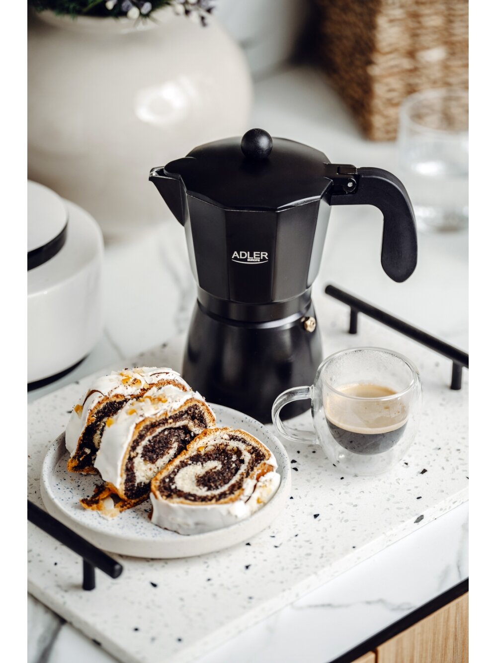 Adler | Espresso Coffee Maker | AD 4421 | Black 4