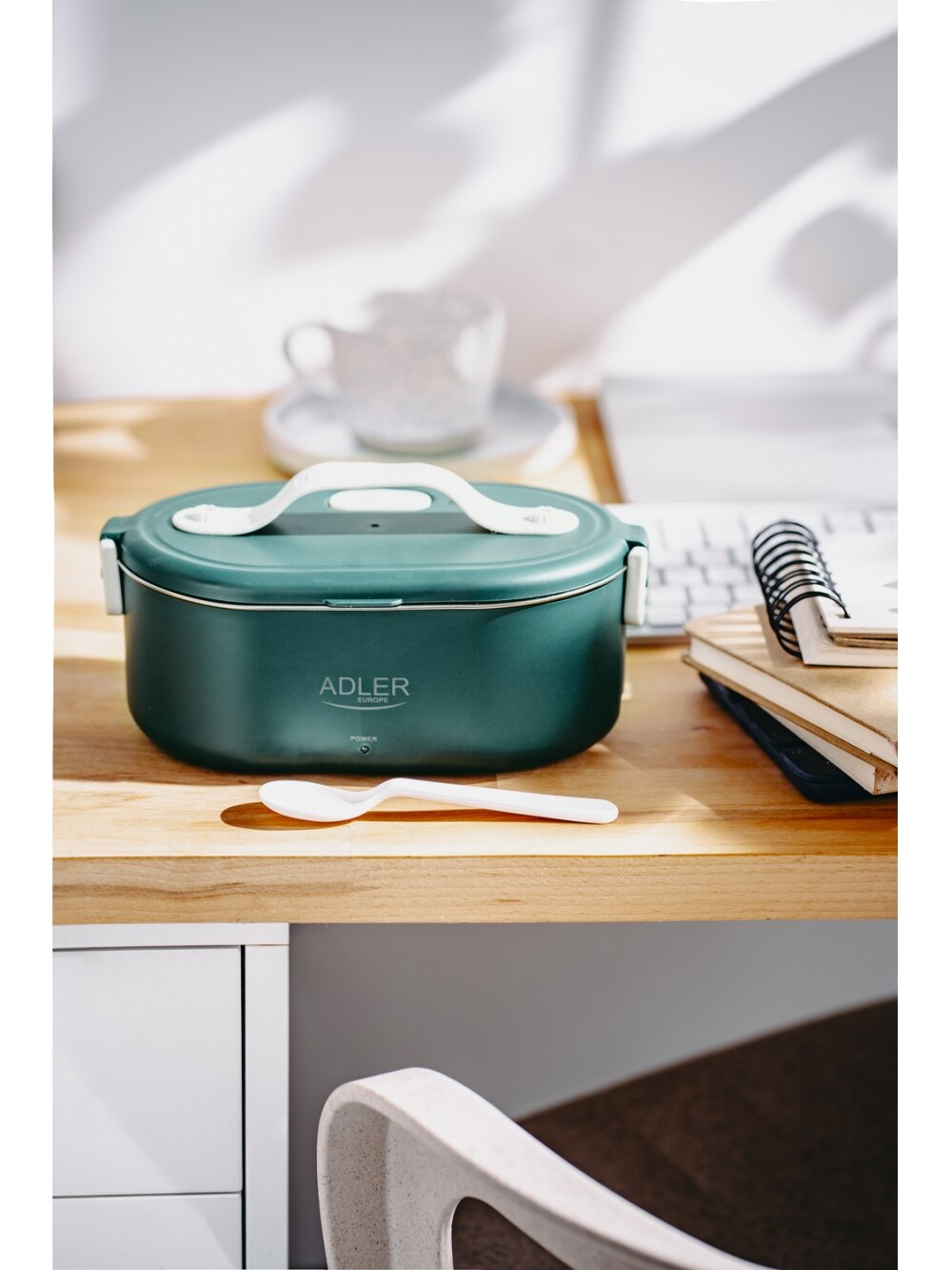 Adler | Heated Food Container | AD 4505g | Capacity 0.8 L | Material Stainless steel/Plastic | Green 5