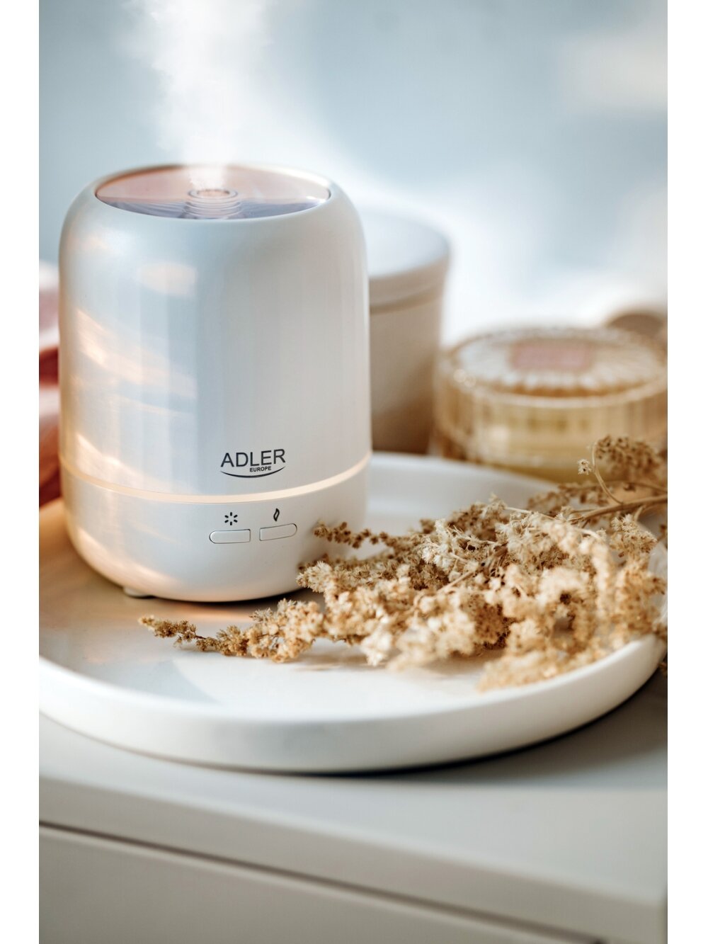 Adler | Ultrasonic aroma diffuser 3in1 | AD 7968 | Ultrasonic | Suitable for rooms up to 25 m² | White 11