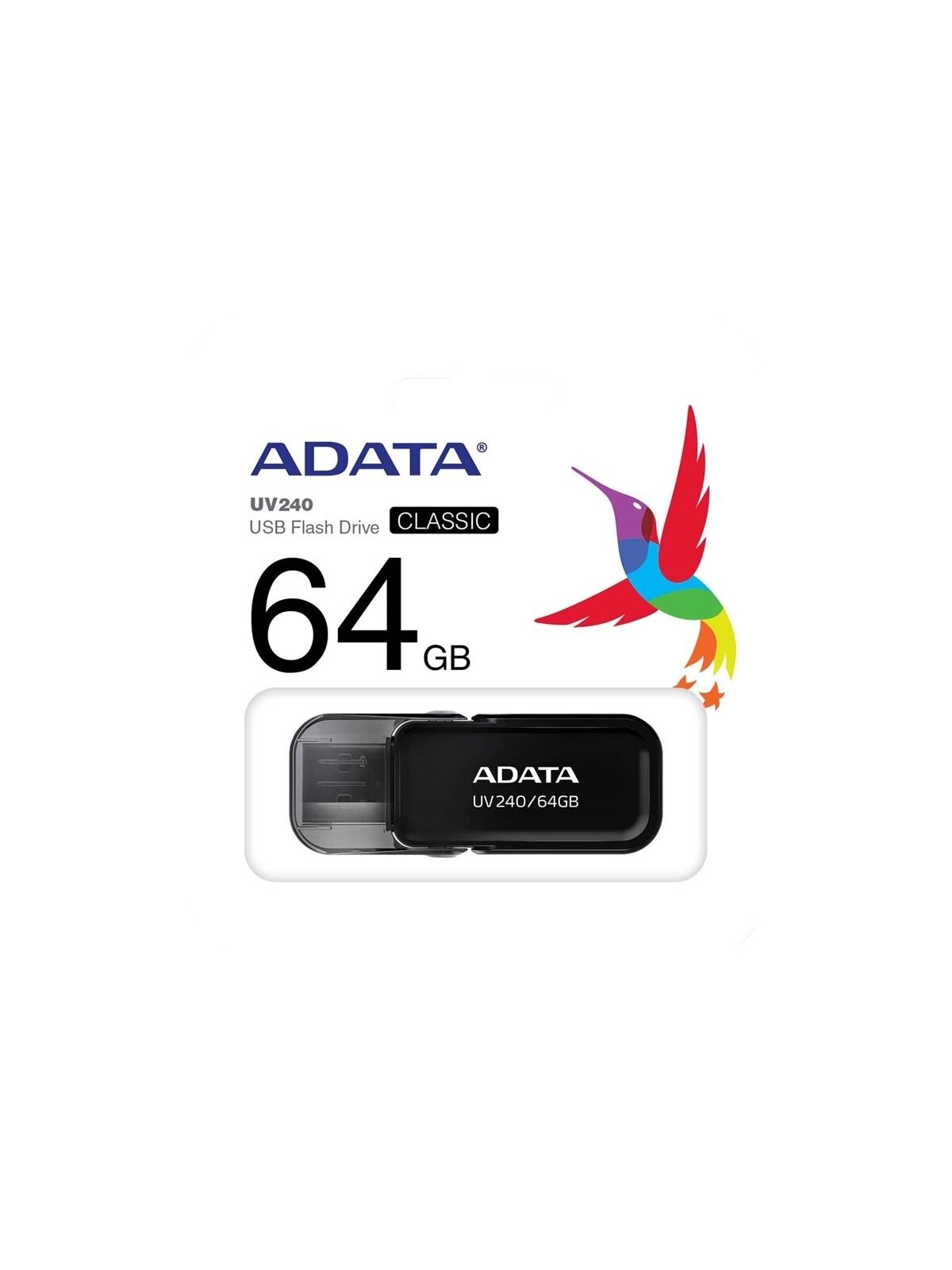 ADATA | DashDrive UV240 | 64 GB | USB 2.0 | Black 2 ADATA | DashDrive UV240 | 64 GB | USB 2.0 | Black 2
