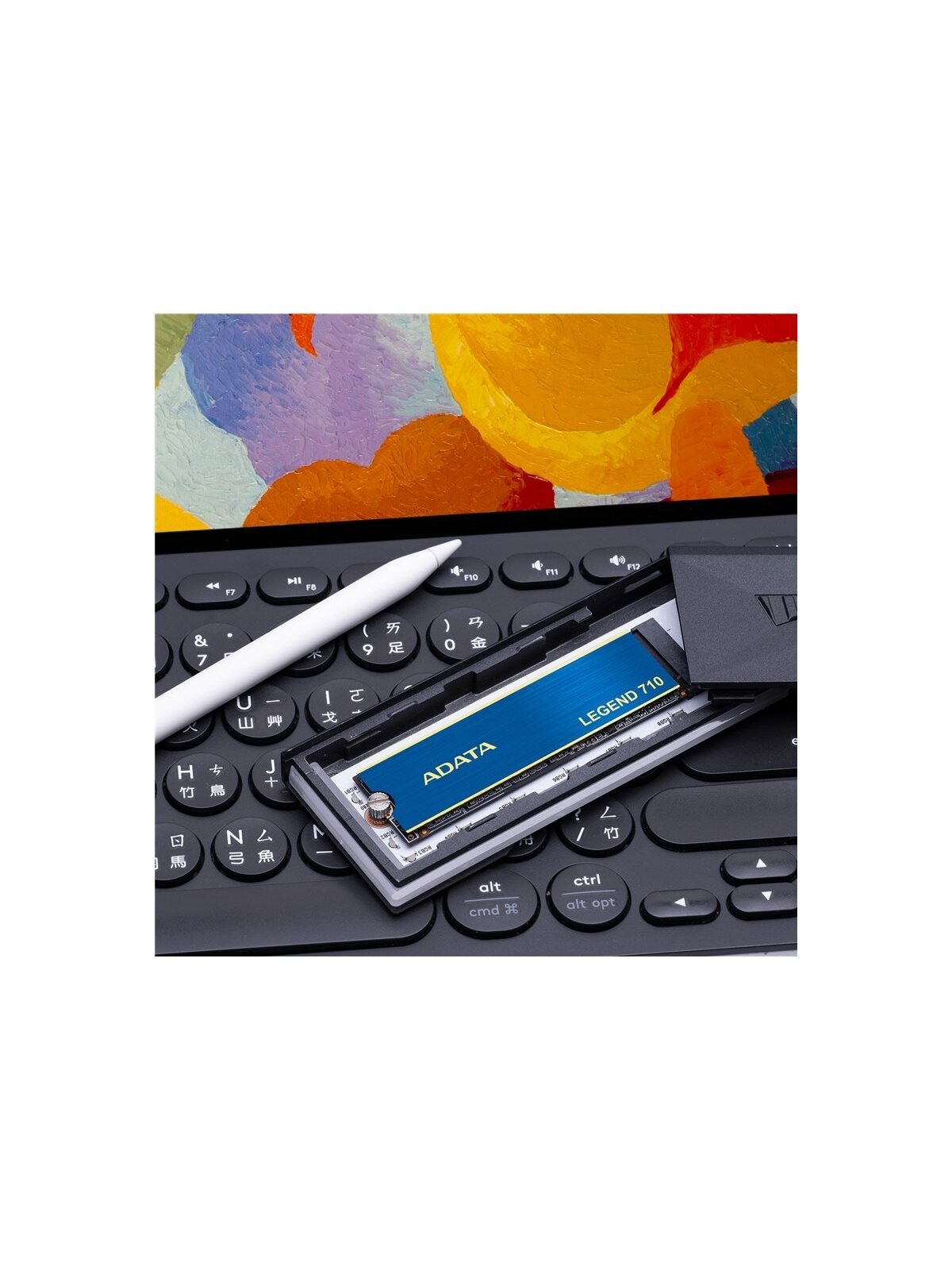ADATA | LEGEND 710 | 1000 GB | SSD form factor M.2 2280 | Solid-state drive interface PCIe Gen3x4 | Read speed 2400 MB/s | Write speed 1800 MB/s 11 ADATA | LEGEND 710 | 1000 GB | SSD form factor M.2 2280 | Solid-state drive interface PCIe Gen3x4 | Read speed 2400 MB/s | Write speed 1800 MB/s 11