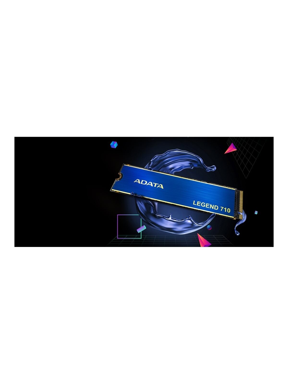 ADATA | LEGEND 710 | 1000 GB | SSD form factor M.2 2280 | Solid-state drive interface PCIe Gen3x4 | Read speed 2400 MB/s | Write speed 1800 MB/s 9