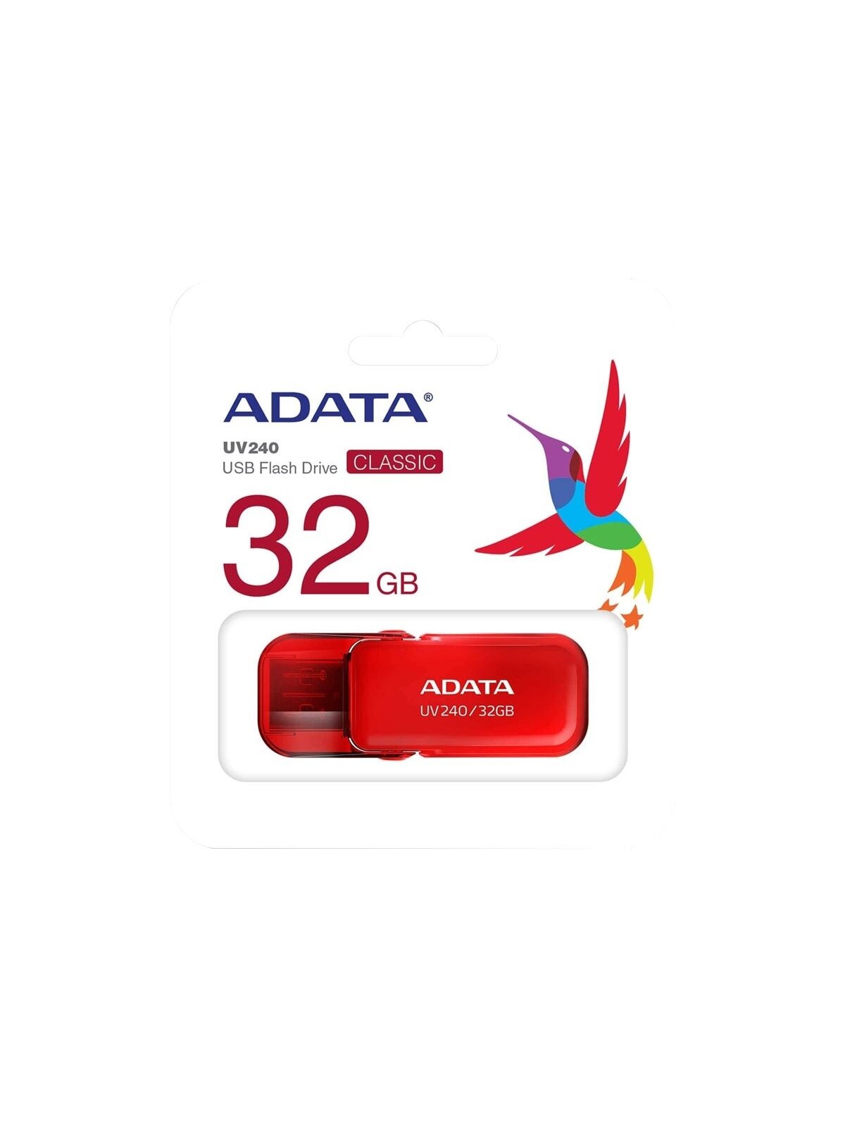 ADATA | UV240 | 32 GB | USB 2.0 | Red 2 ADATA | UV240 | 32 GB | USB 2.0 | Red 2