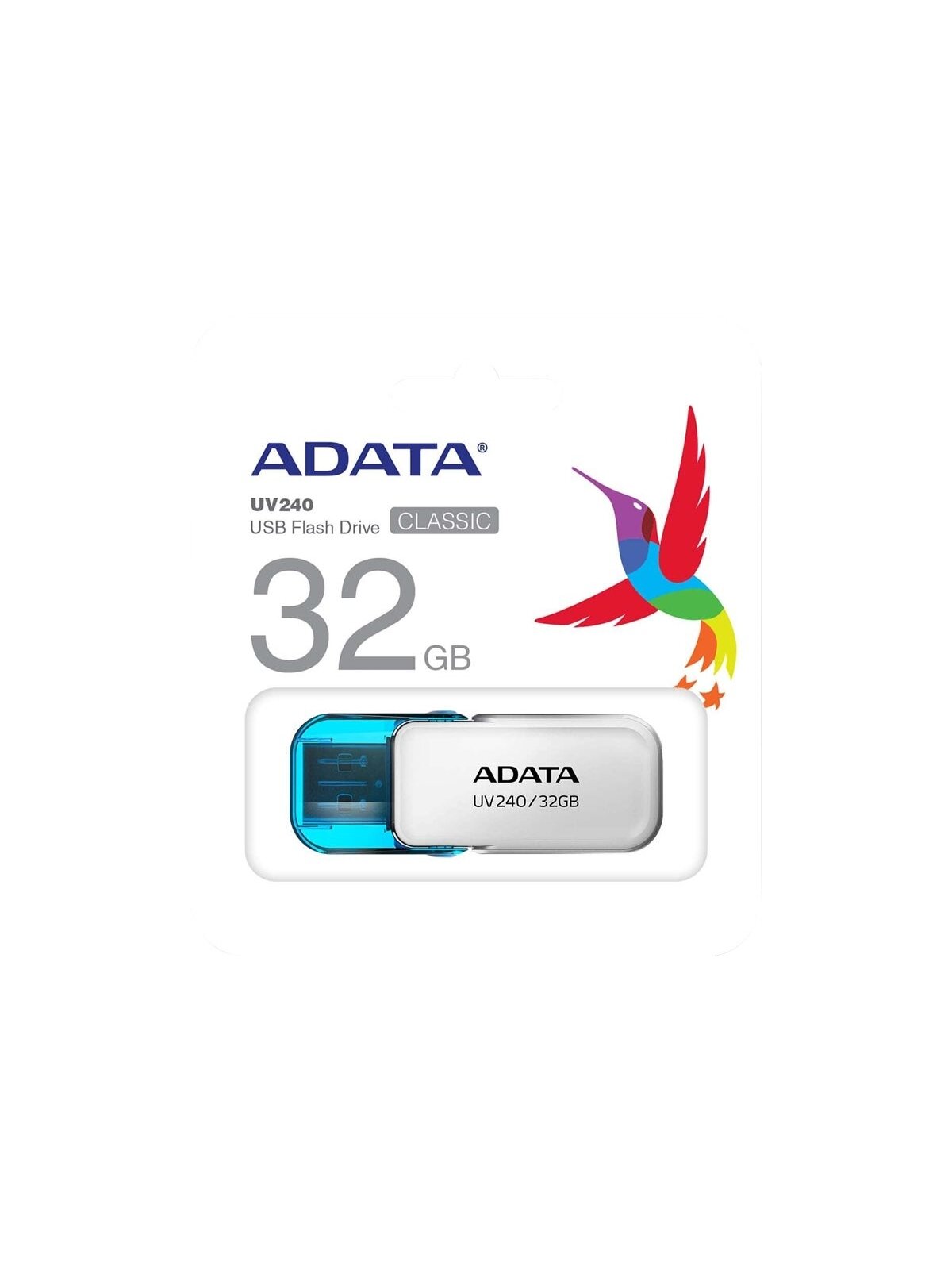 ADATA | UV240 | 32 GB | USB 2.0 | White 2 ADATA | UV240 | 32 GB | USB 2.0 | White 2