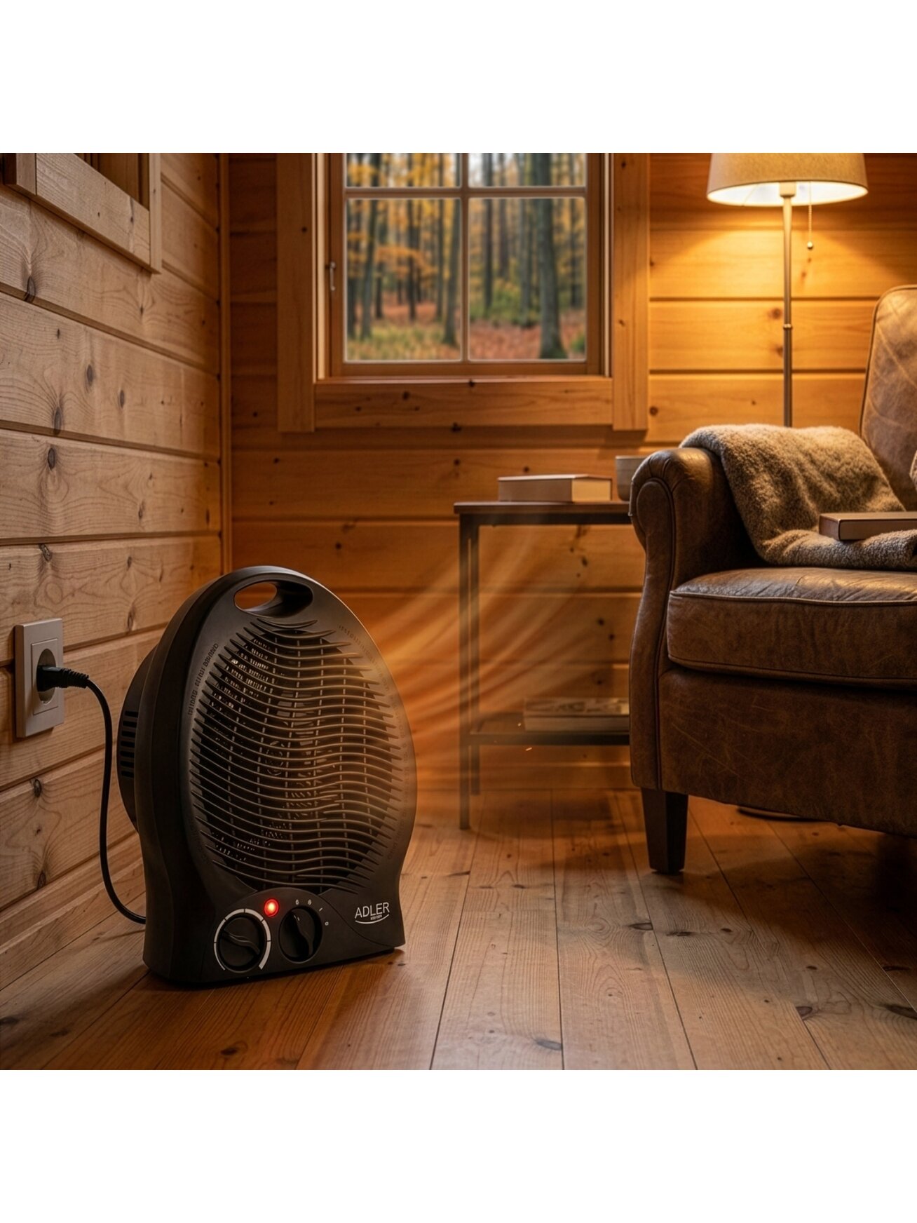 Adler AD 7761 Fan Heater, 2000 W, Black | Adler 5