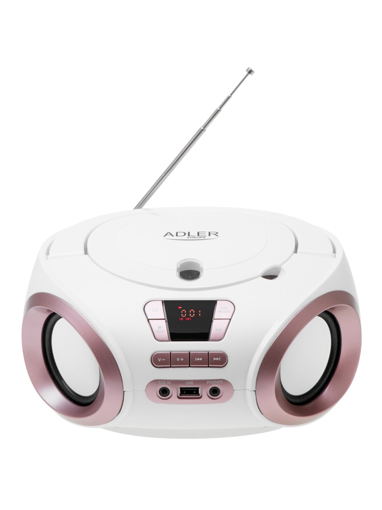 Adler | CD-MP3 Boombox | AD 1181 | Speakers | USB connectivity | FM 1 Adler | CD-MP3 Boombox | AD 1181 | Speakers | USB connectivity | FM 1