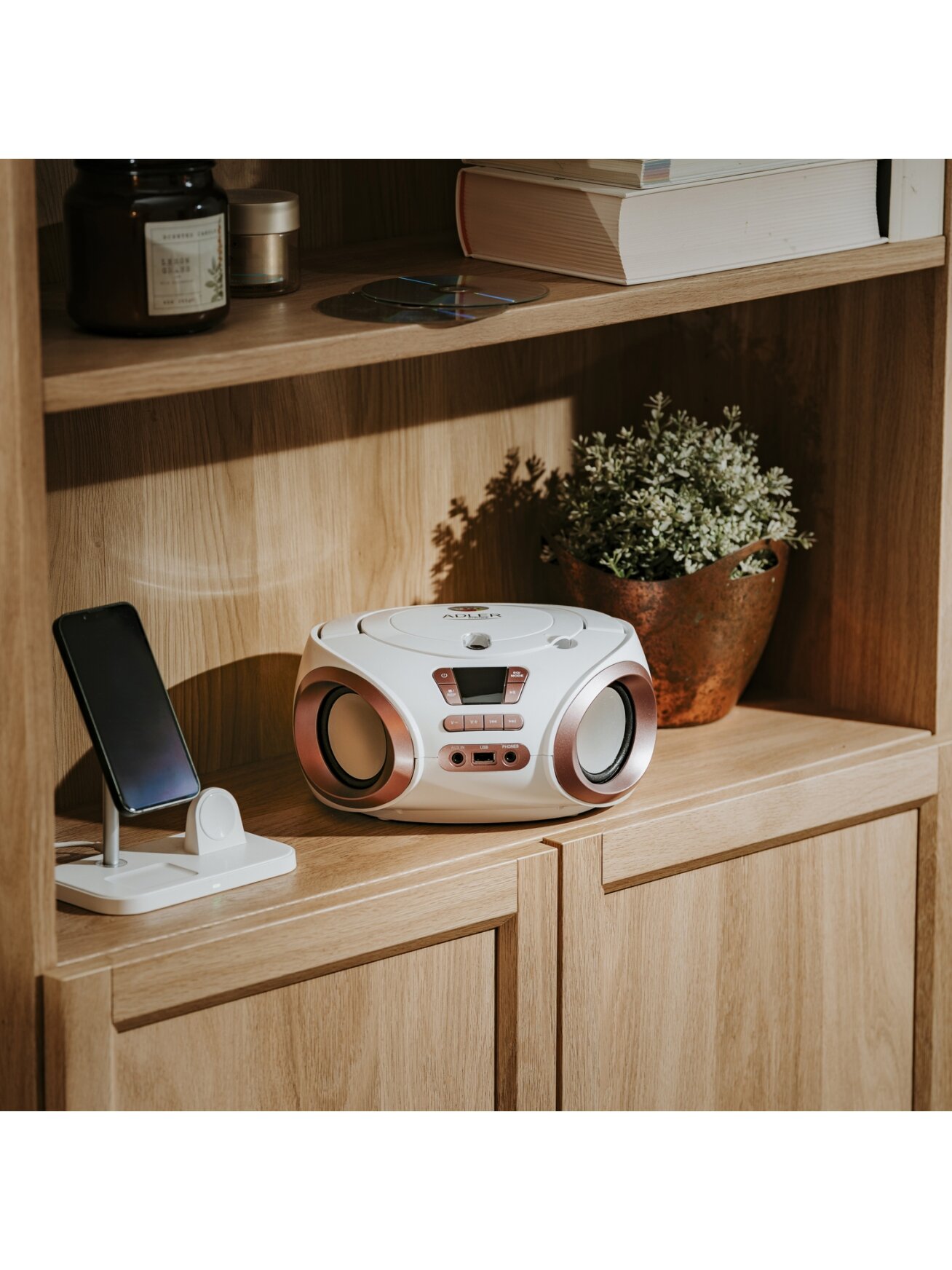 Adler | CD-MP3 Boombox | AD 1181 | Speakers | USB connectivity | FM 10 Adler | CD-MP3 Boombox | AD 1181 | Speakers | USB connectivity | FM 10