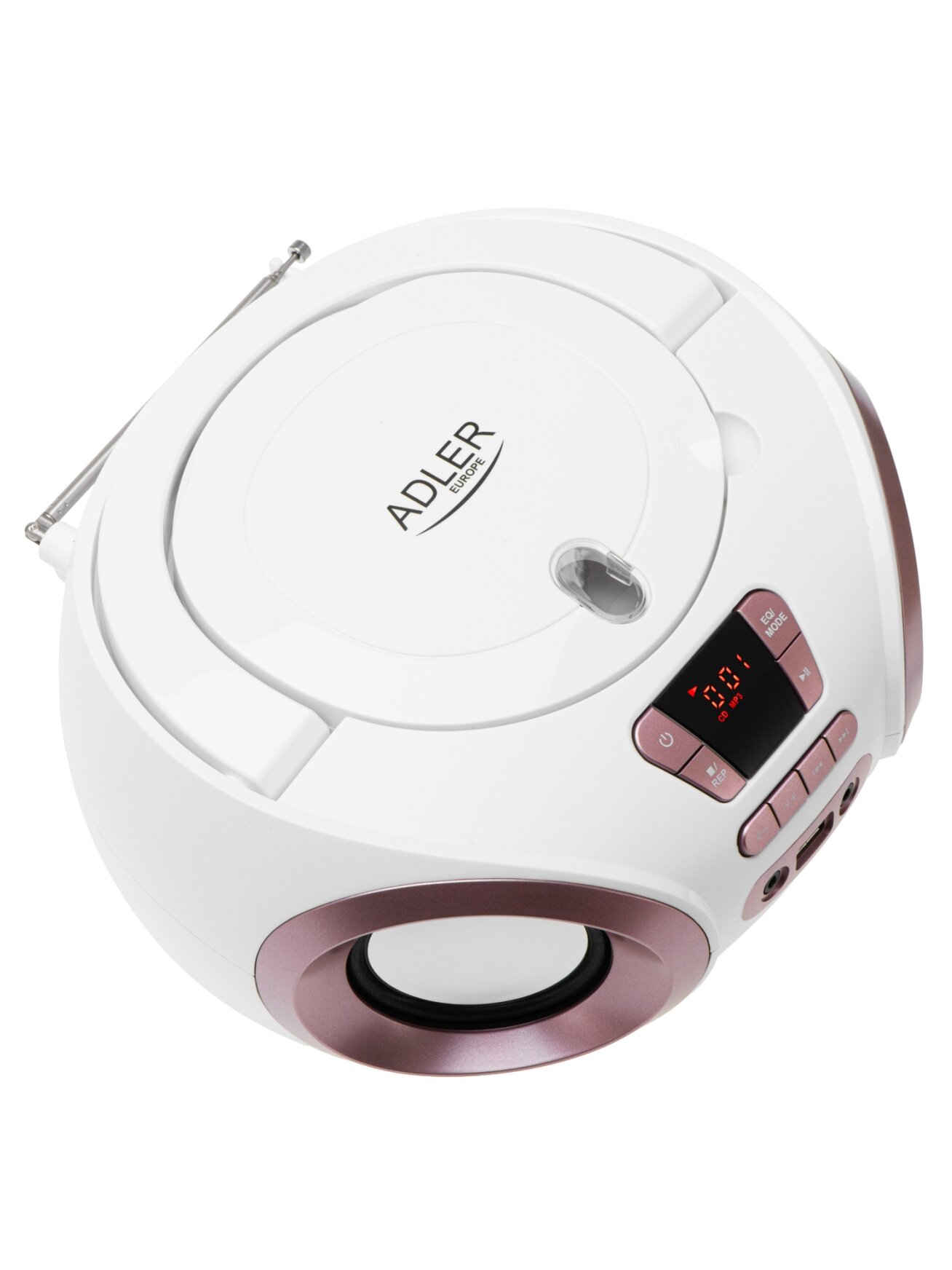 Adler | CD-MP3 Boombox | AD 1181 | Speakers | USB connectivity | FM 3 Adler | CD-MP3 Boombox | AD 1181 | Speakers | USB connectivity | FM 3
