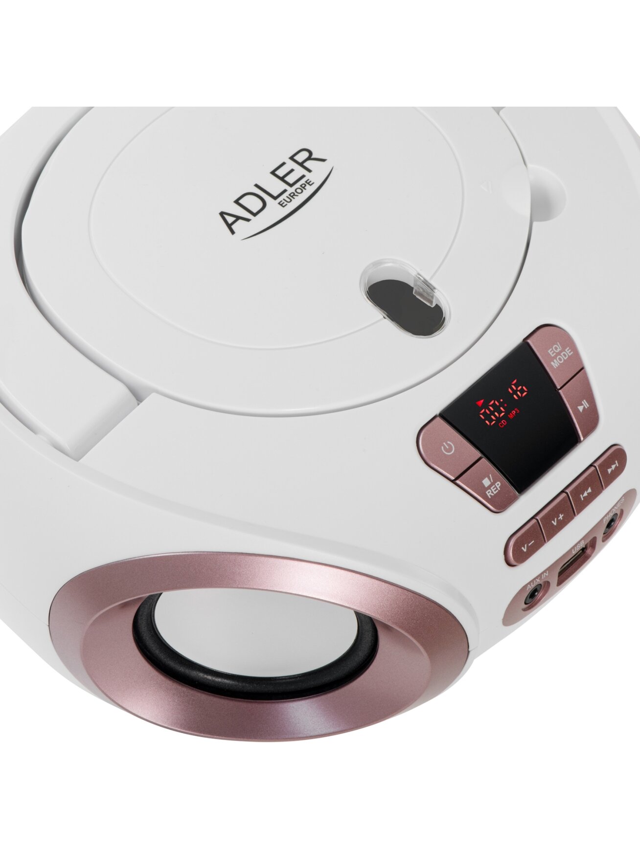 Adler | CD-MP3 Boombox | AD 1181 | Speakers | USB connectivity | FM 7 Adler | CD-MP3 Boombox | AD 1181 | Speakers | USB connectivity | FM 7