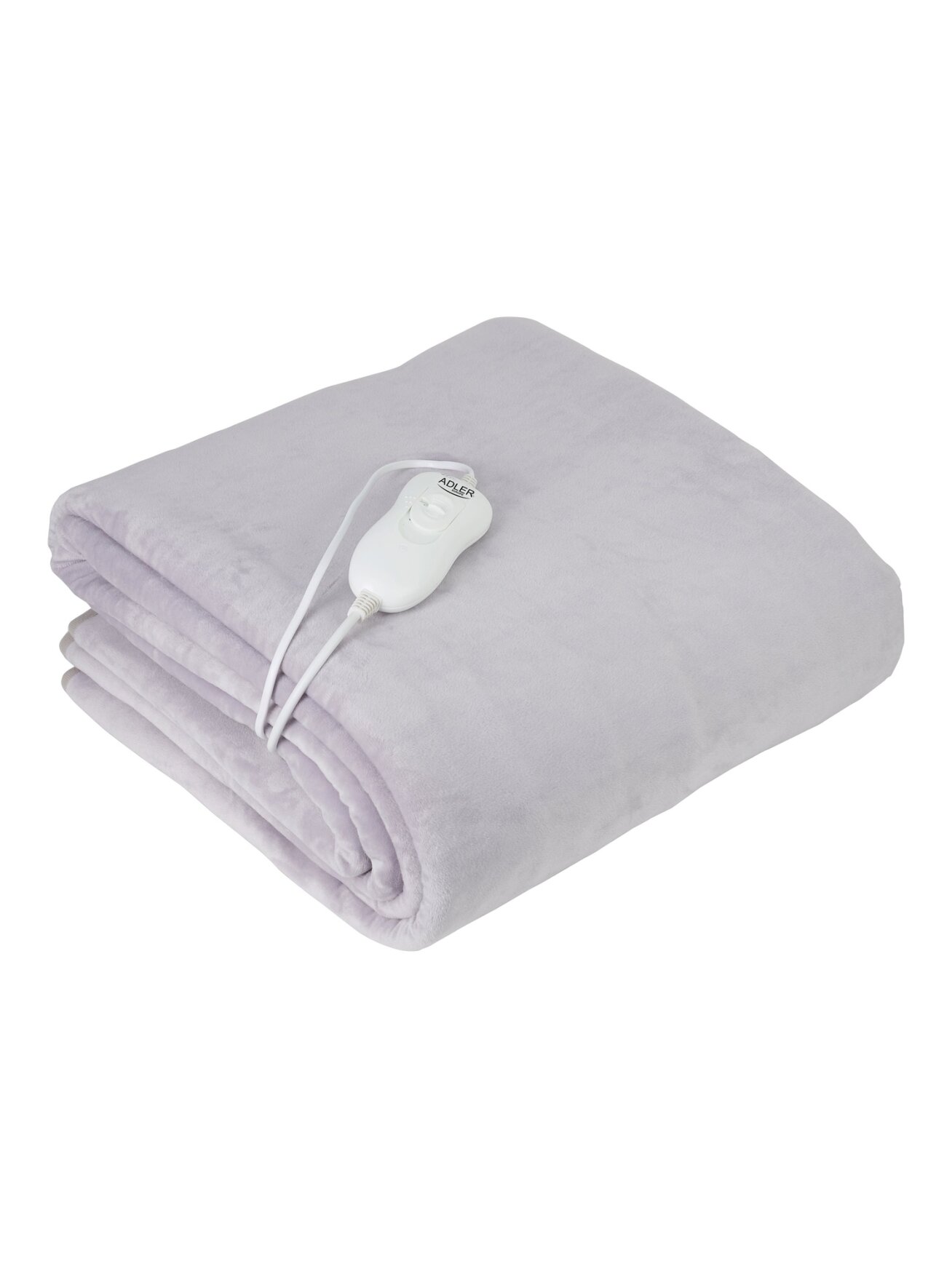 Adler | Electric blanket | AD 7425 | Number of heating levels 4 | Number of persons 1 | Washable | Remote control | Coral fleece | 60 W | Grey Adler | Electric blanket | AD 7425 | Number of heating levels 4 | Number of persons 1 | Washable | Remote control | Coral fleece | 60 W | Grey