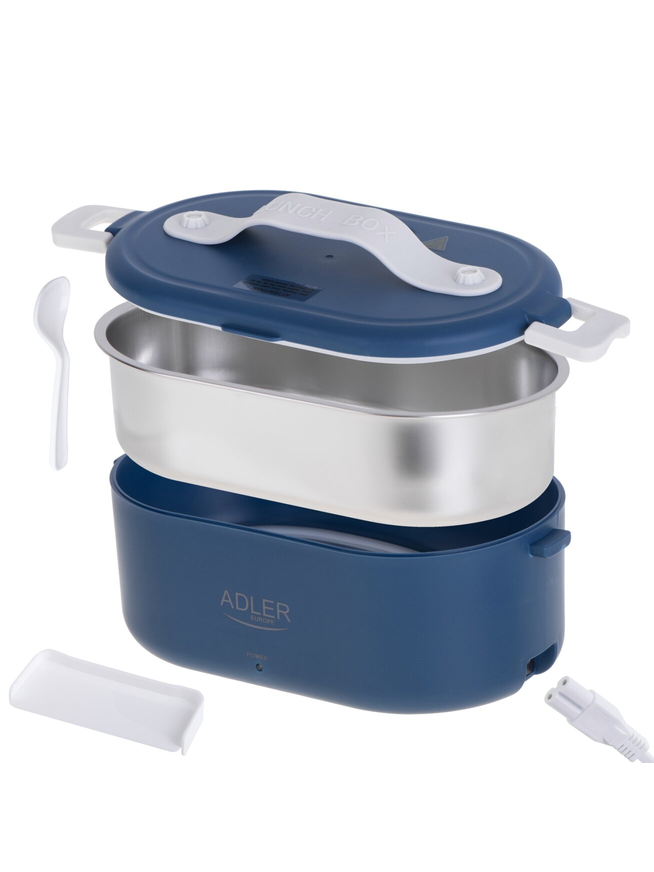 Adler Electric Lunch Box | AD 4505 | Material Plastic | Blue 3