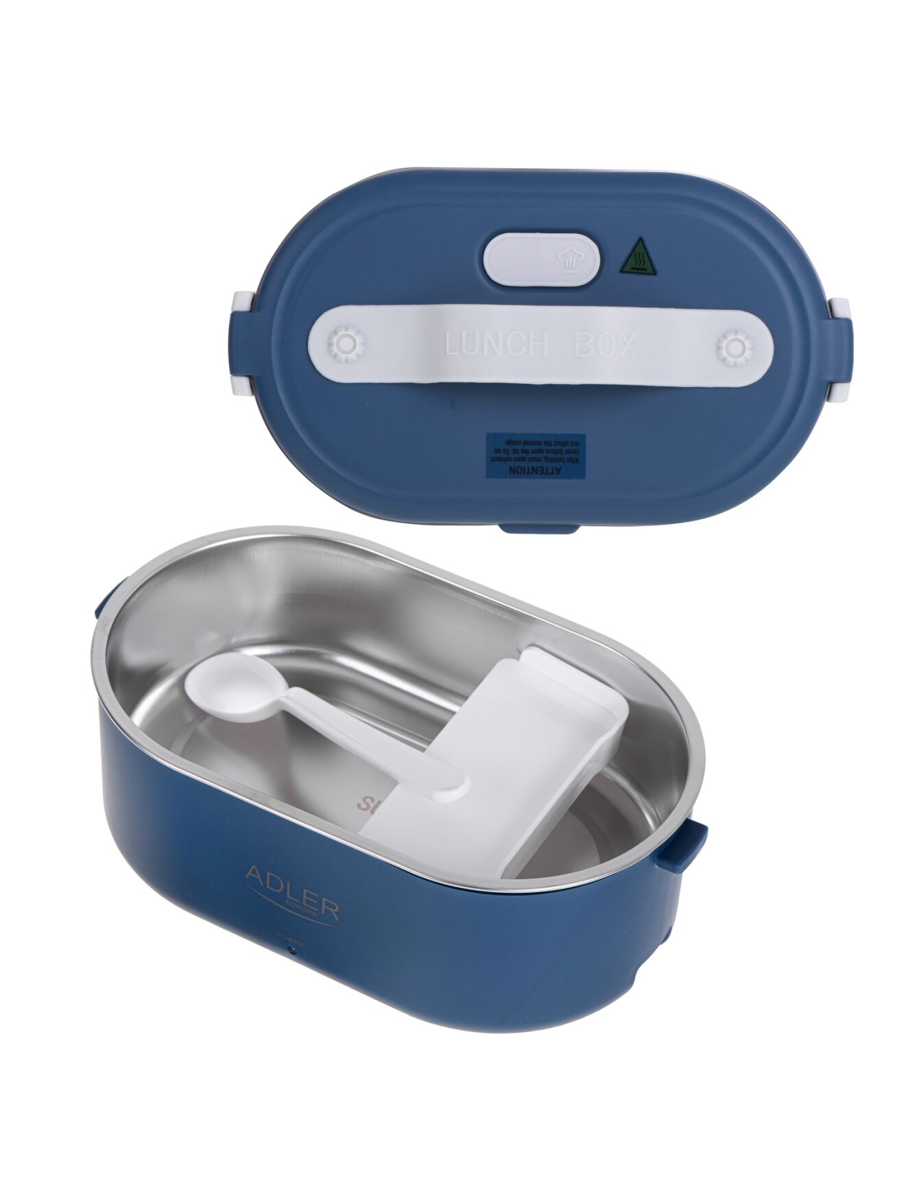 Adler Electric Lunch Box | AD 4505 | Material Plastic | Blue 4 Adler Electric Lunch Box | AD 4505 | Material Plastic | Blue 4
