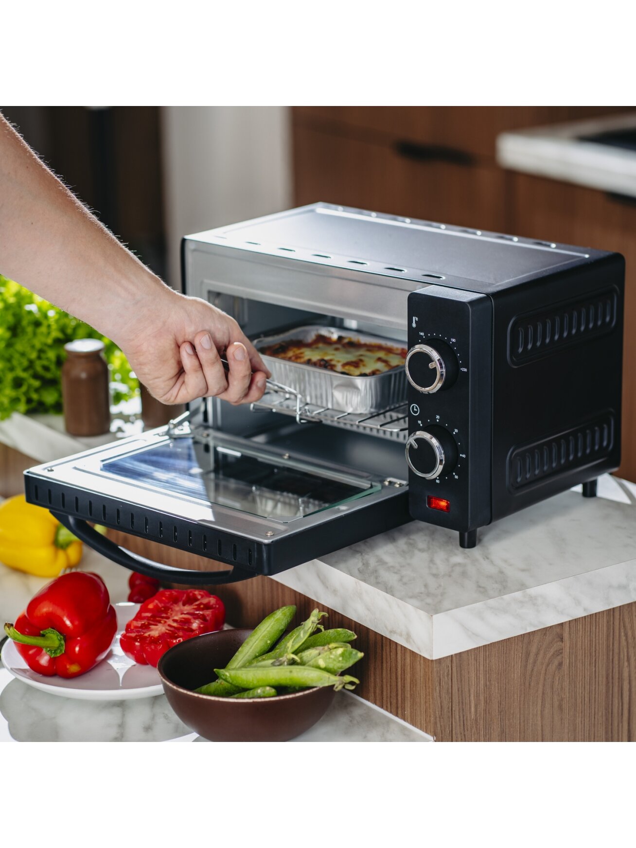 Adler Electric oven | AD 6032 | 9 L | 650 W | Black 14