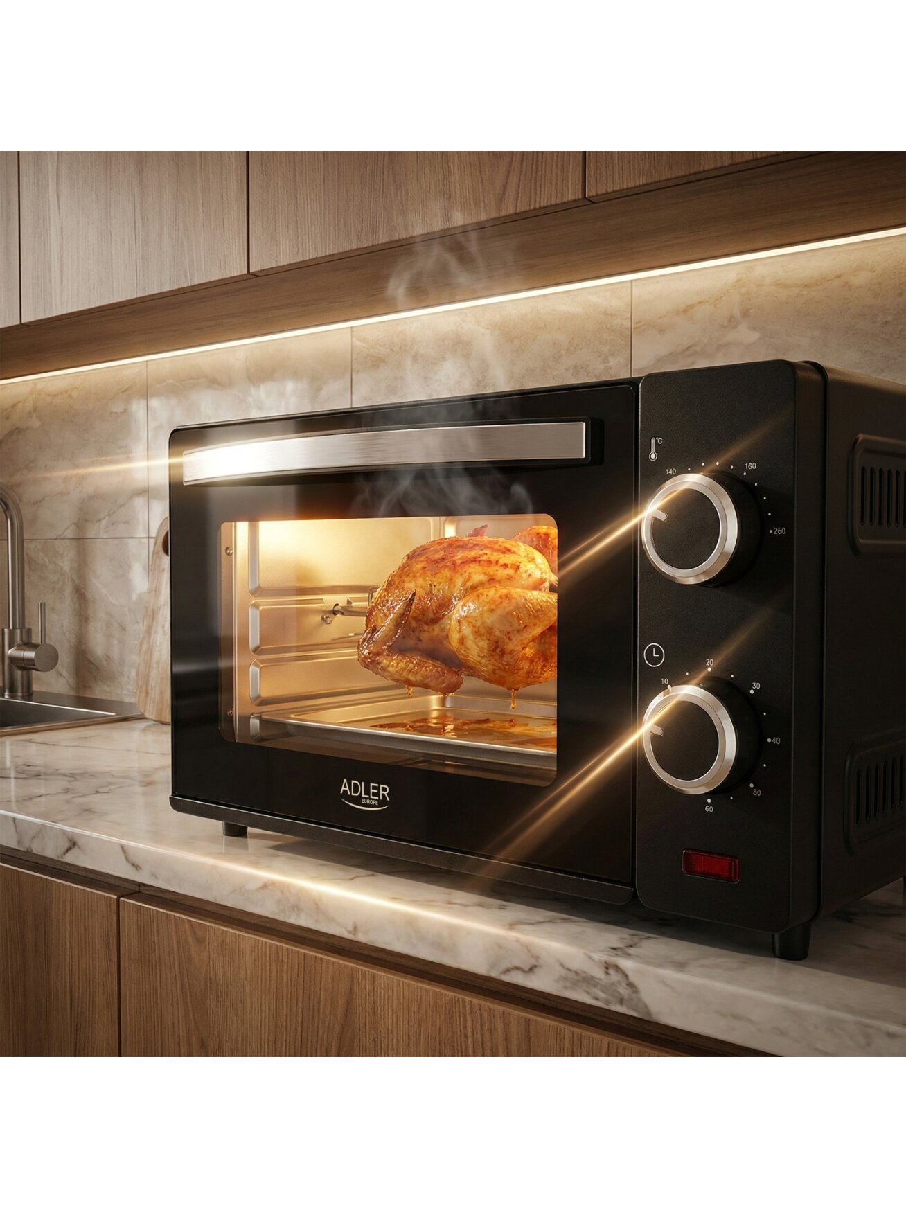 Adler Electric oven | AD 6032 | 9 L | 650 W | Black 16 Adler Electric oven | AD 6032 | 9 L | 650 W | Black 16