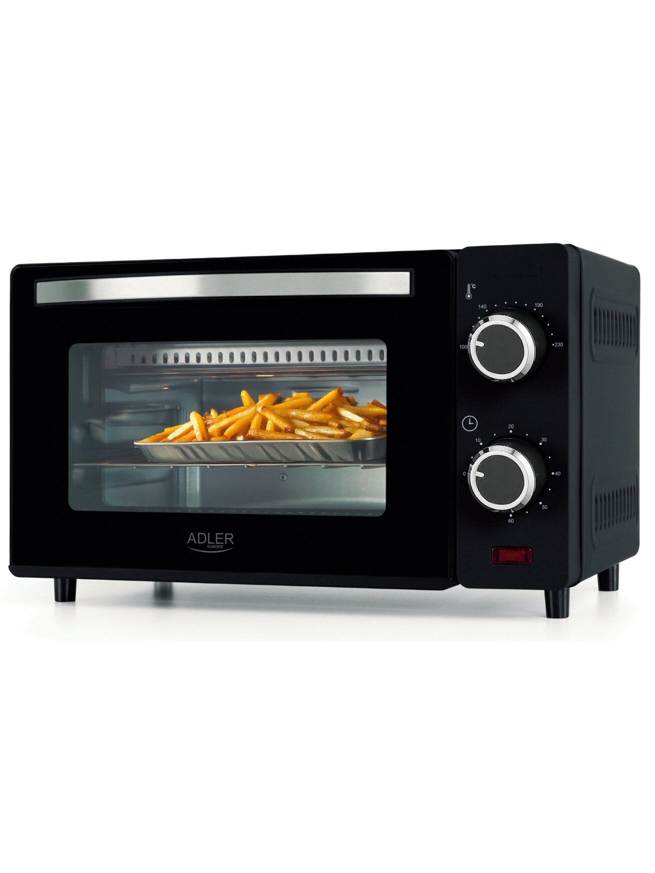 Adler Electric oven | AD 6032 | 9 L | 650 W | Black 3