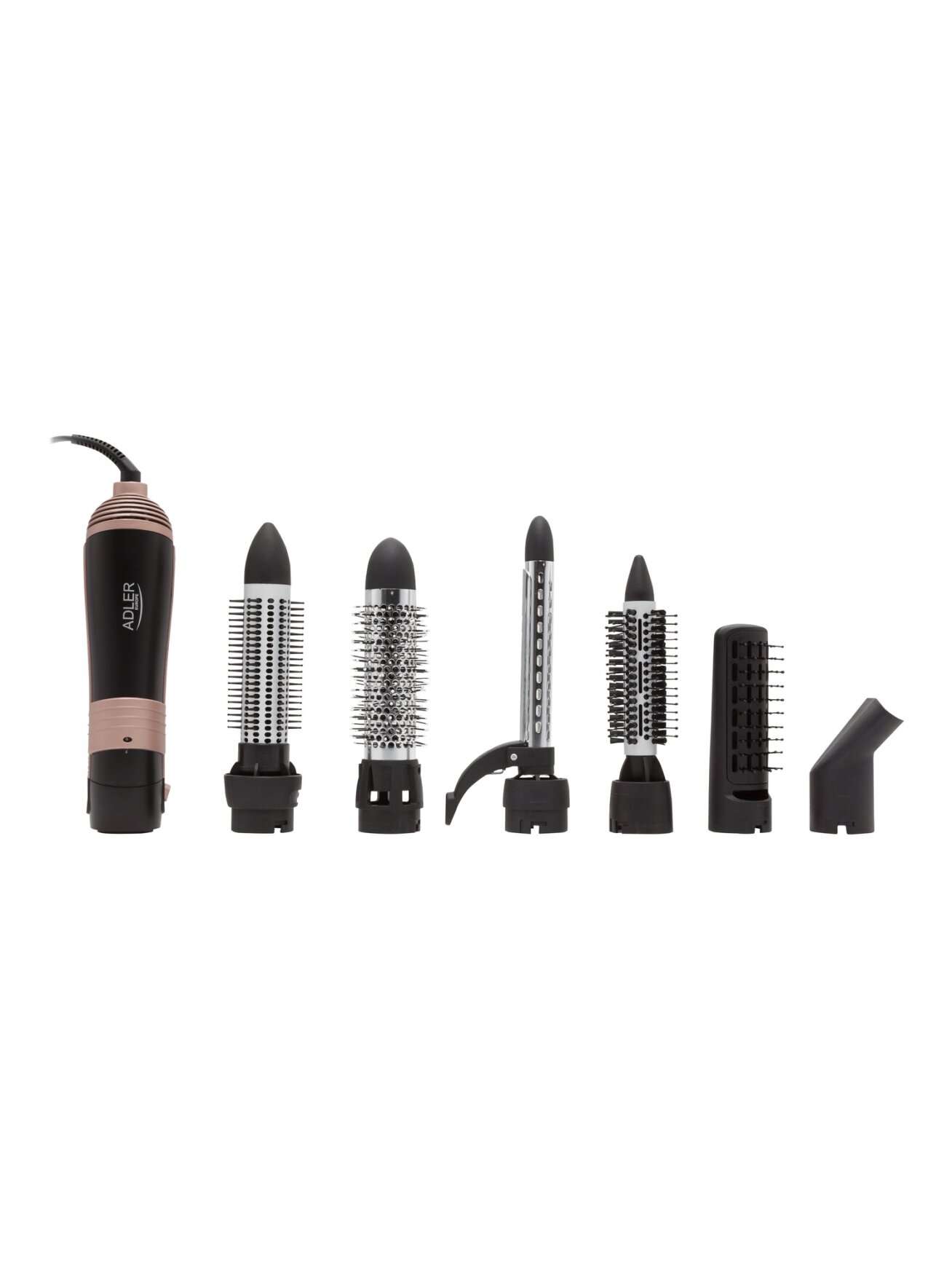 Adler | Hair Styler | AD 2022 | Temperature (max) 80 °C | Number of heating levels 3 | 1200 W | Black