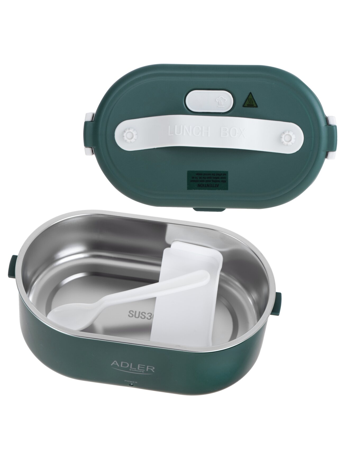 Adler | Heated Food Container | AD 4505g | Capacity 0.8 L | Material Stainless steel/Plastic | Green 4
