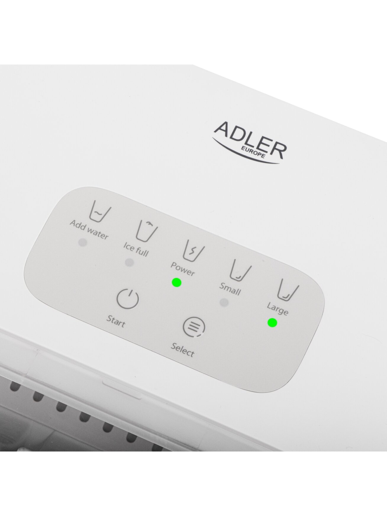 Adler Ice Cube Maker | AD 8800 | Power 105 W | Capacity 1.4 L | White 3