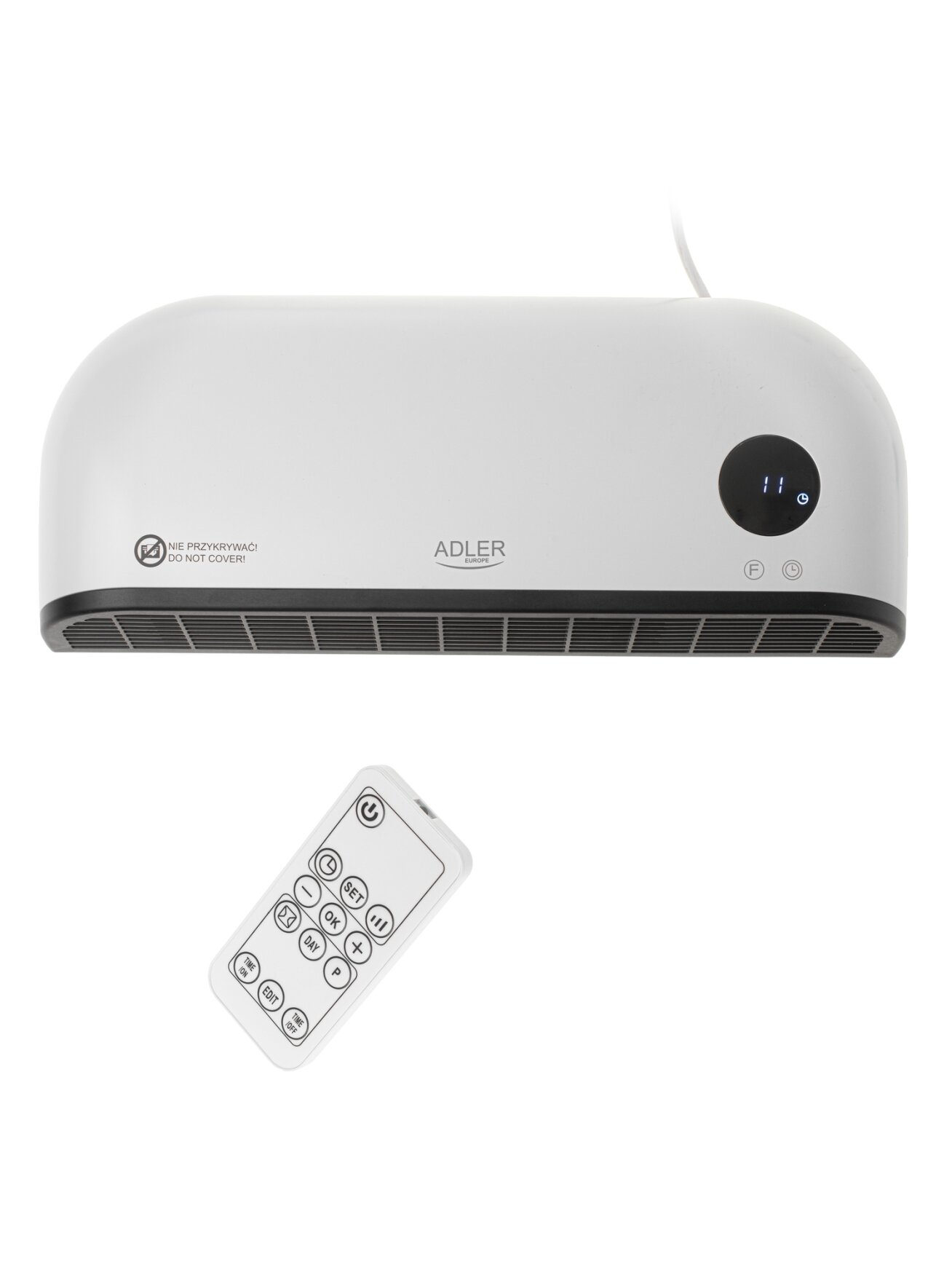 Adler LED Air Curtain Heater | AD 7751 | Air curtain | 2000 W | White 1 Adler LED Air Curtain Heater | AD 7751 | Air curtain | 2000 W | White 1