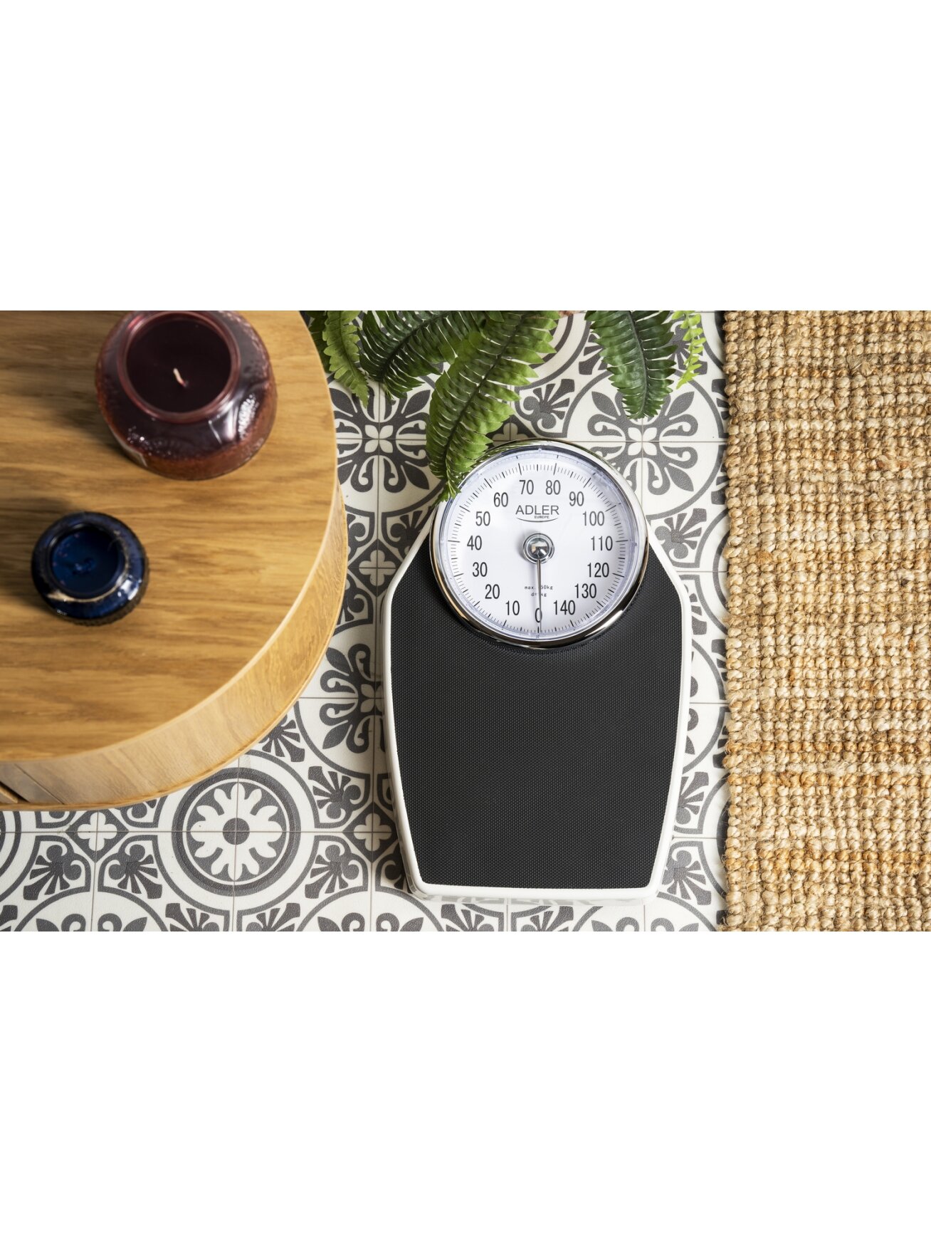 Adler | Mechanical Bathroom Scale | AD 8177 | Maximum weight (capacity) 150 kg | Accuracy 1000 g | Black 3 Adler | Mechanical Bathroom Scale | AD 8177 | Maximum weight (capacity) 150 kg | Accuracy 1000 g | Black 3